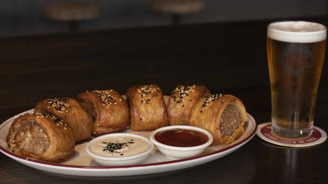 The sausage rolls at the Mt Erica pub are the bomb.