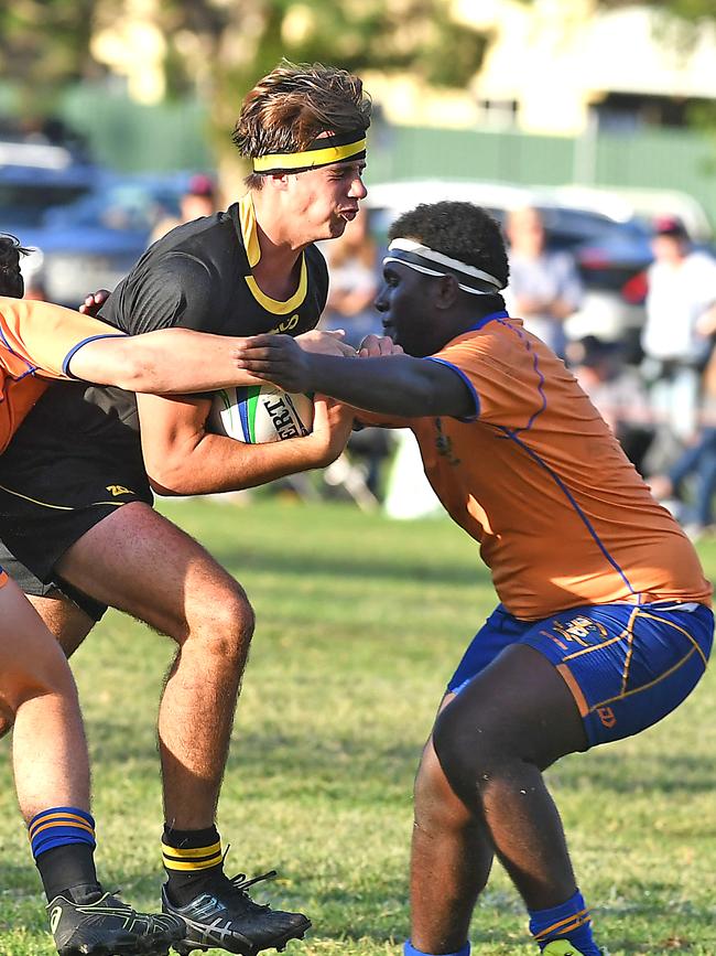 Laurence's College player John Bryant in 2019.(AAP image, John Gass)