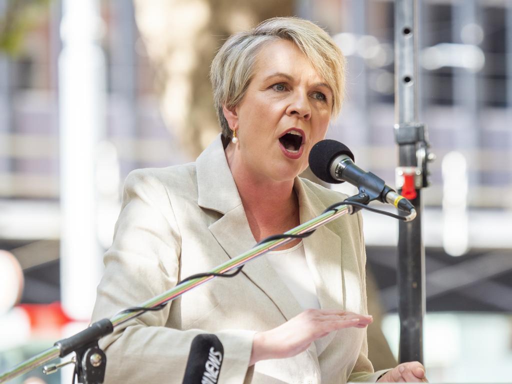 Tanya Plibersek didn’t attend the Labor campaign launch on Sunday. Picture: The Australian / Monique Harmer