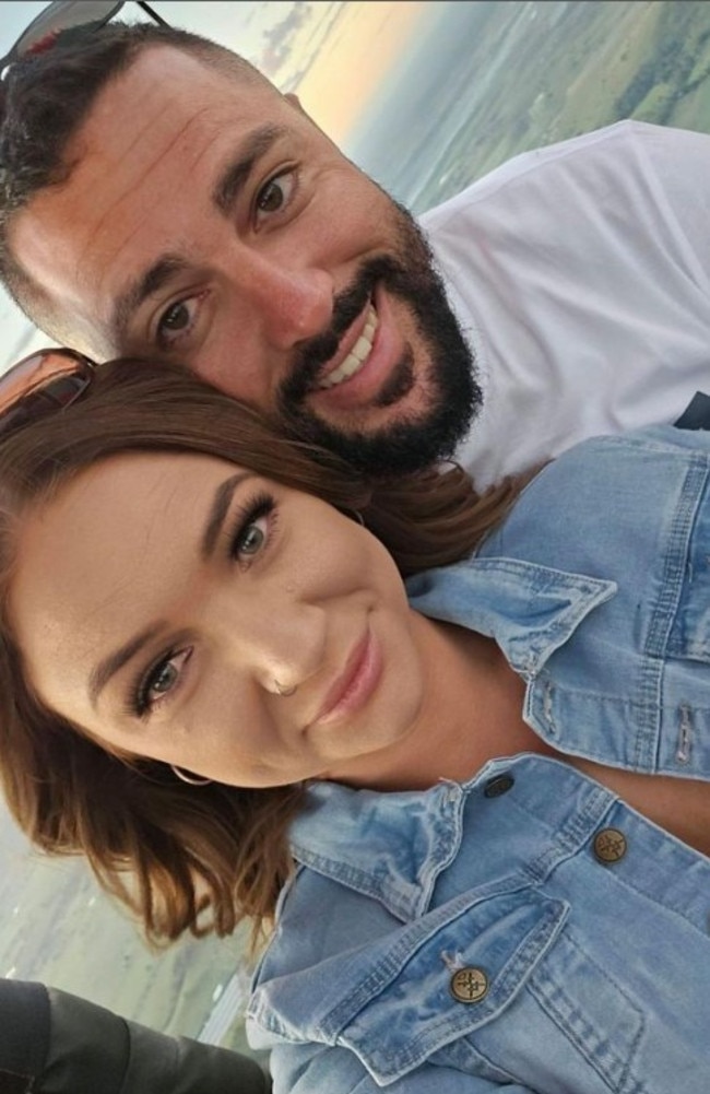 Kiah Van Bruggen and her fiance Alex Cosic. Picture: Instagram