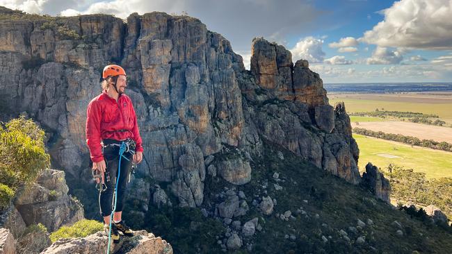 Rock climbers fear they could be locked out of some of the world’s most treasured climbing sites for good. Picture: Jason Edwards