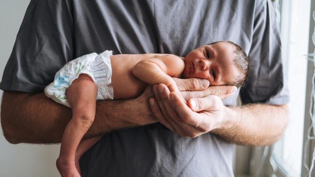 Expectant dads need to support their partner and remember to take care of their own wellbeing during the pregnancy, obstetrician Michael Gannon says. Picture: Getty Images