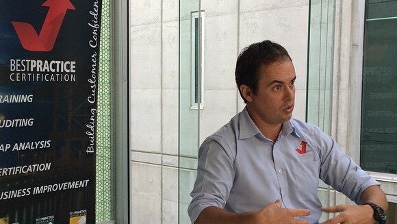 Kobi Simmat has built a $20m business. Picture: Kobi Simmat