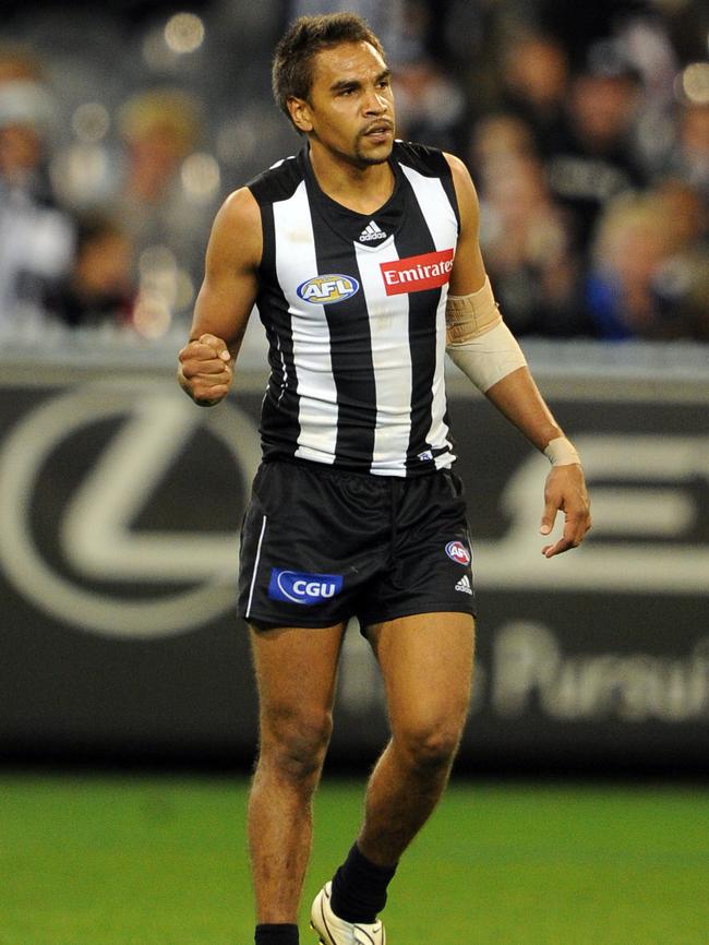 Krakouer was an excitement machine at the Magpies. .