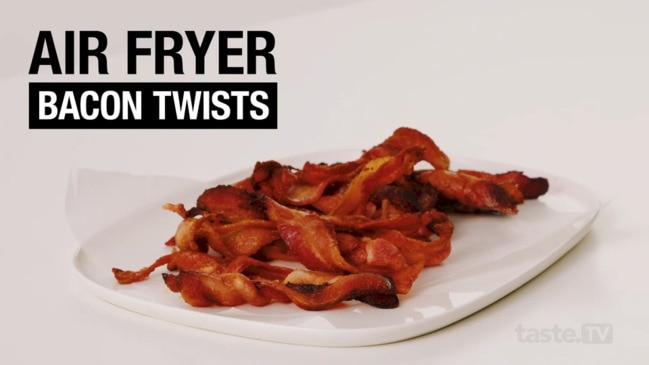 Air fryer bacon twists