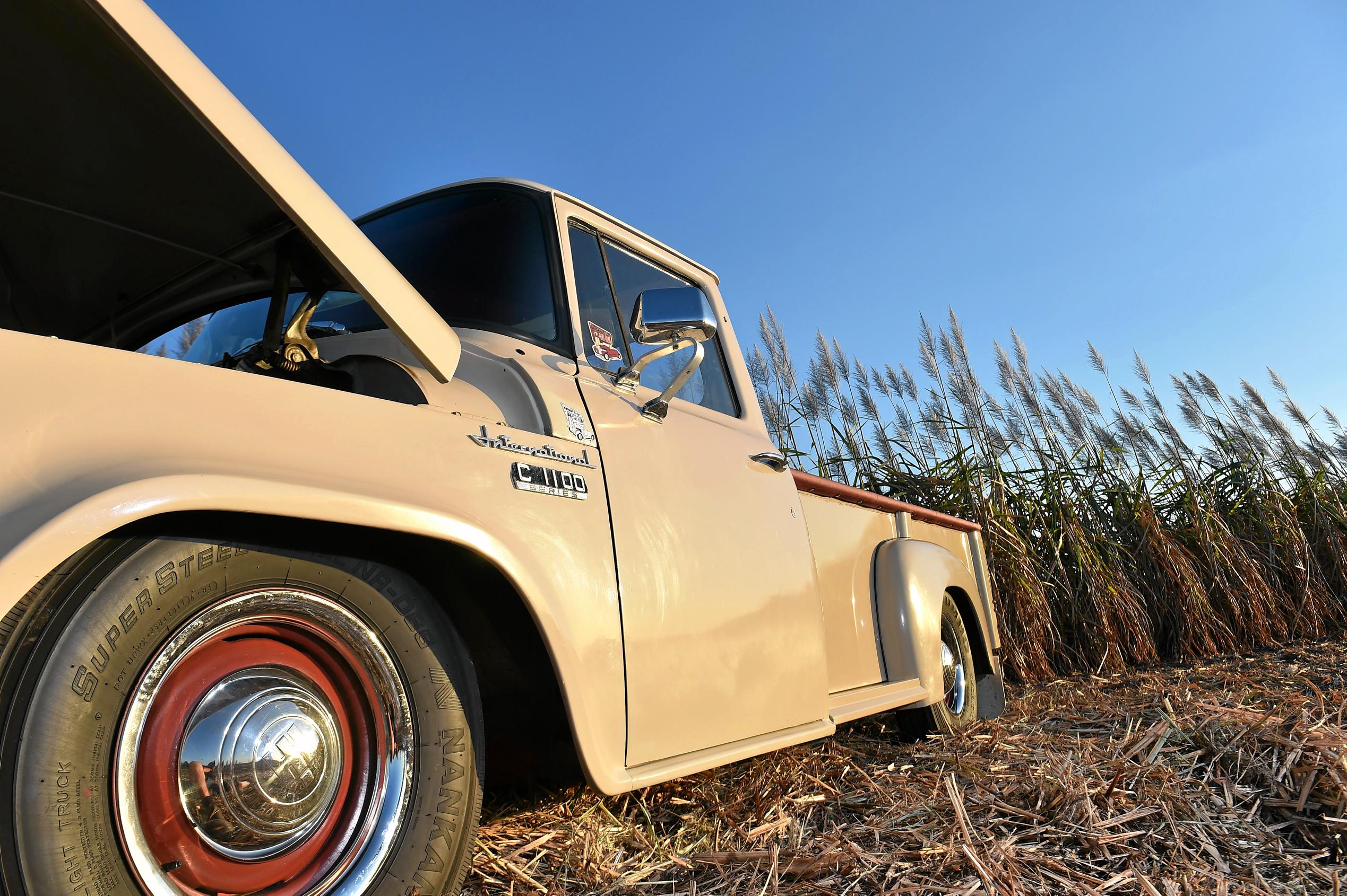 MY RIDE: 1968 International C1100  utility. Owner Andrew Jackson. Picture: Patrick Woods