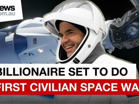 Billionaire set to do first civilian space walk 