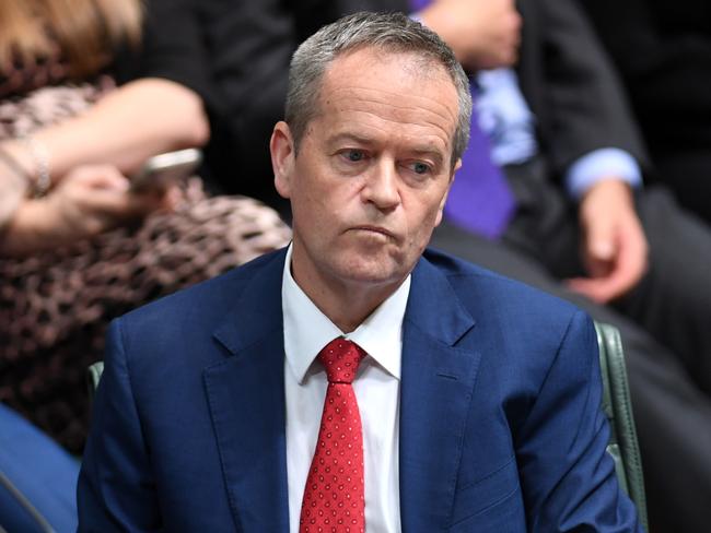 Labor leader Bill Shorten has slammed Pauline Hanson’s comments. Picture: AAP Image/Lukas Coch