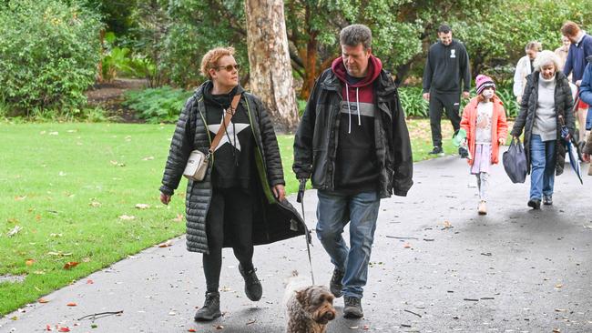 Million Paws Walk at Adelaide Botanic Gardens. Picture: Brenton Edwards