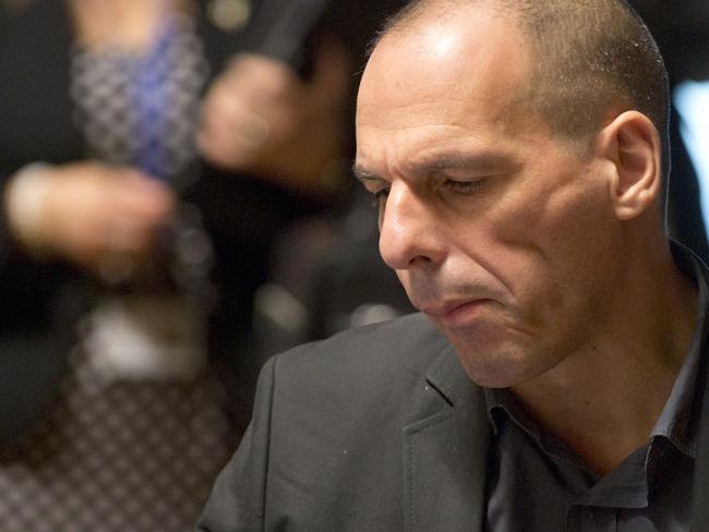 Greek Finance Minister Yanis Varoufakis said the country is “dangerously close” to an accident. Picture: AP/Virginia Mayo.