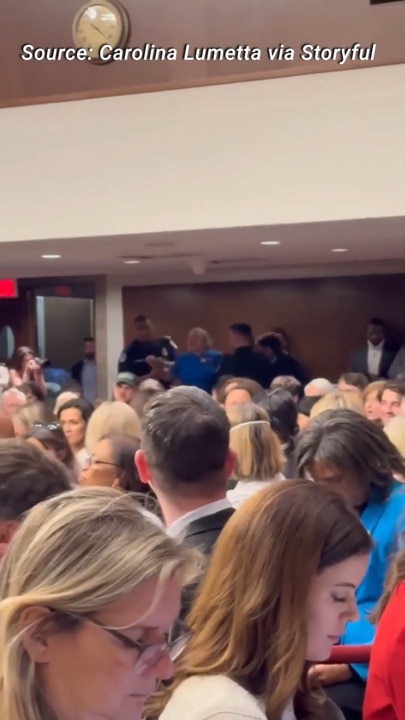 Protesters ejected from RFK Jr's confirmation hearing