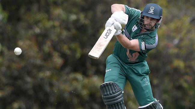 VTCA: Airport West St Christopher's centurion Daniel Salpietro. Picture: Andy Brownbill