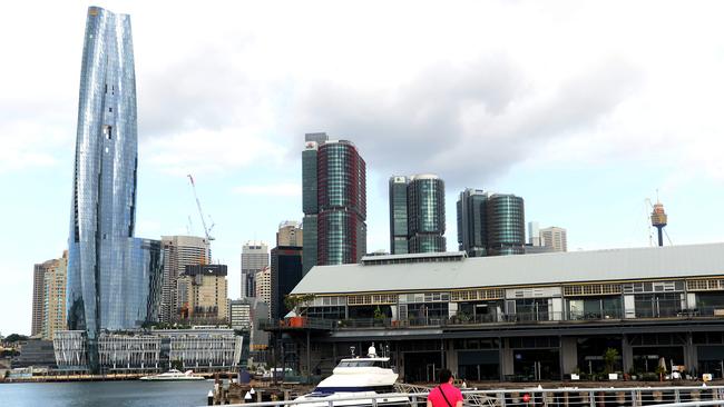 Crown’s new Barangaroo resort in Sydney. Picture: Jeremy Piper