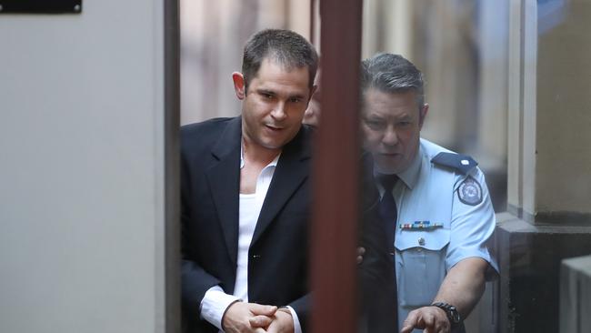 Daniel Eckersley arrives at the Supreme Court of Victoria in Melbourne on January 30, 2020. Picture: David Crosling