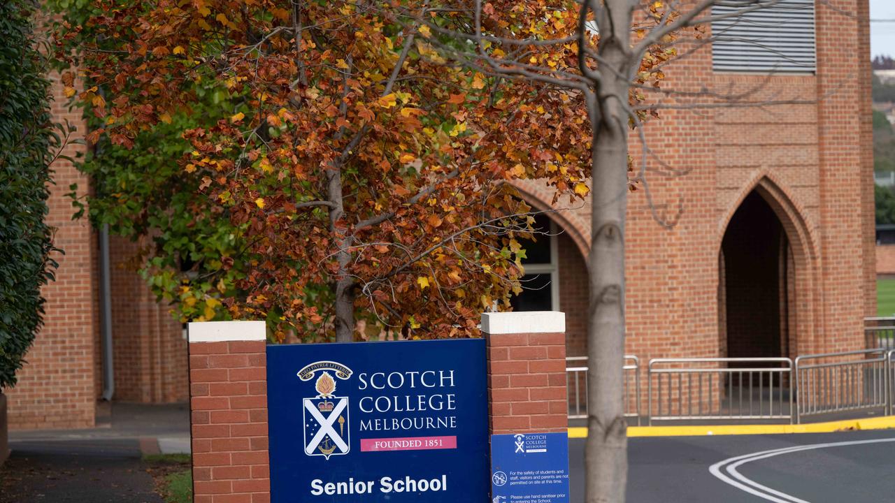 General images of Scotch College in Hawthorn. Picture: Tony Gough