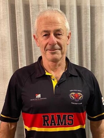 Bill Dixon will coach Geelong West Cricket club in the 2023-24 season. Picture: Geelong West Cricket Club.