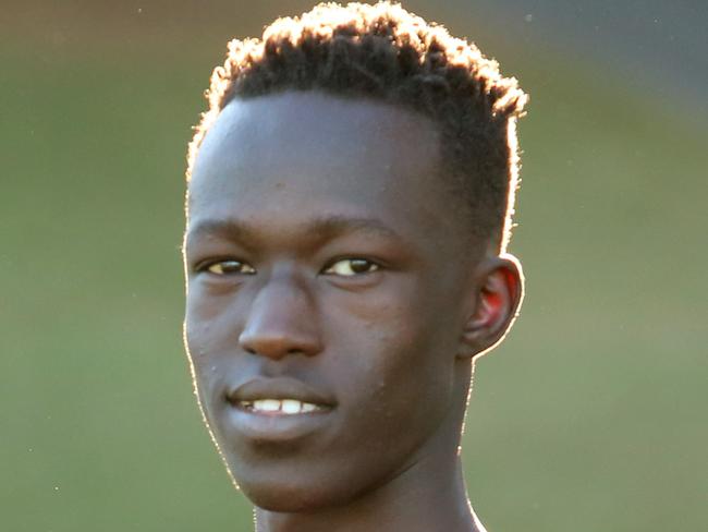 Joseph Deng, 18 is competing for Australia at the World Junior Athletics Championships in the 800m. Pic Jono Searle.