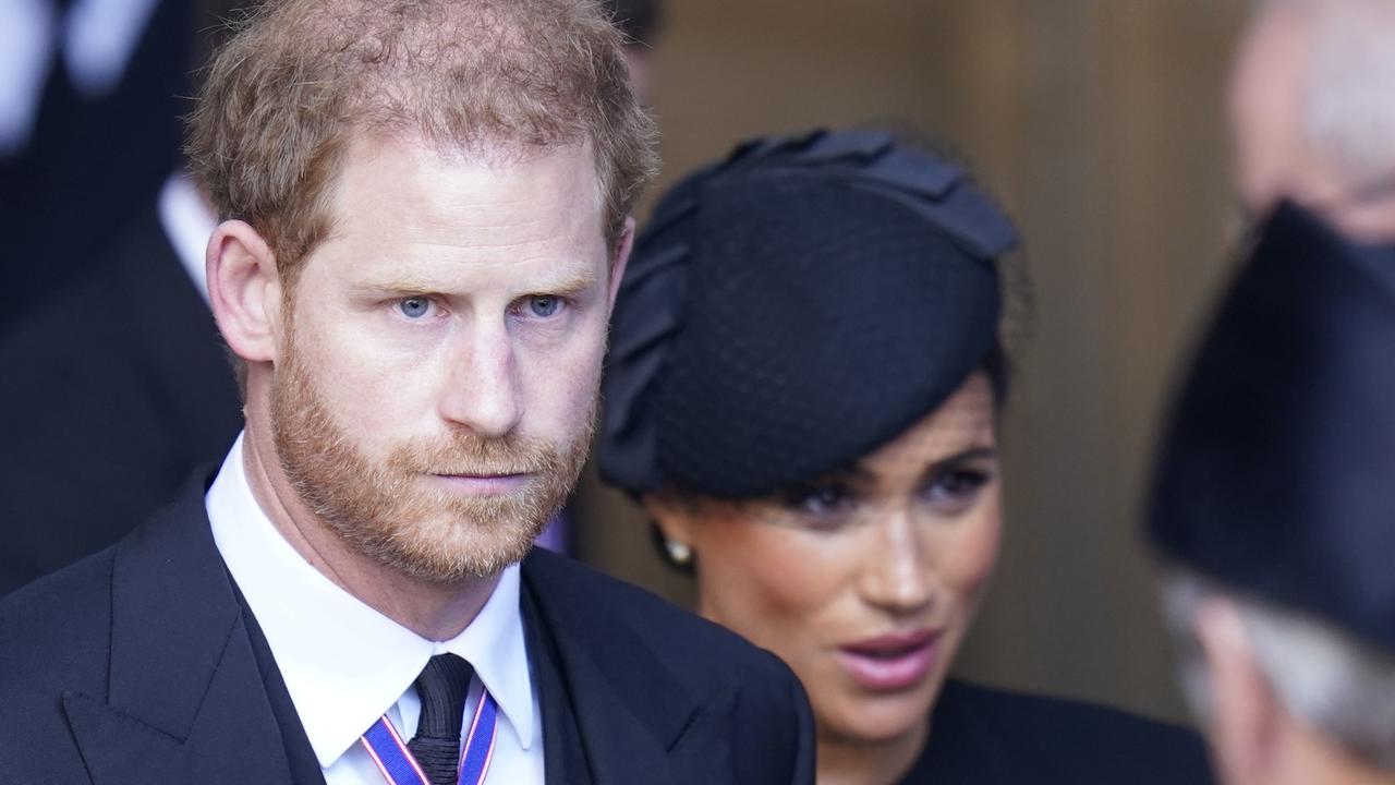 Questions linger over whether Harry and Meghan will be at the King’s coronation. Picture: Danny Lawson – WPA Pool/Getty Images