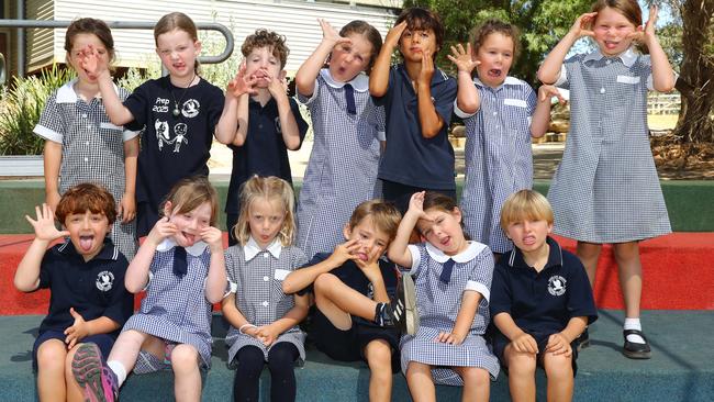 Ocean Grove Primary School 2025 Foundation AM front Eddie Ervin, Eva Sloane, Eve OÃ•Brien, Hazel Watson, Minnie Callea Williams, Finley Dean. Back Juniper Reilly, Charlee Marston-Hyde, Arlo Blicavs, Lenni Dumbell, Xander Macrae, Luella Swan-Lott, Wilde Minshall