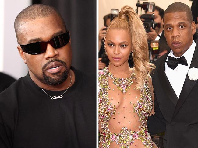 Kanye has taken aim at Beyonce and Jay-Z's kids in a vile online rant.