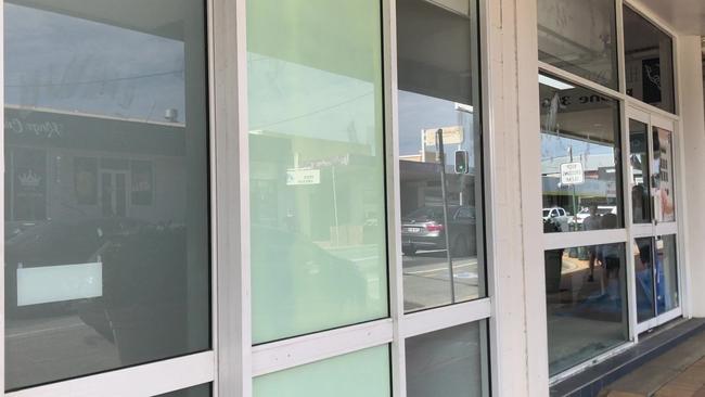 Empty shops on City Rd, Beenleigh will be refitted for an employment agency. PHOTO: JUDITH KERR