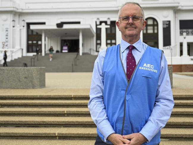 AEC Commissioner Tom Rogers at the Museum of Australian Democracy at Old Parliament House in Canberra. Picture: NCA NewsWire / Martin Ollman