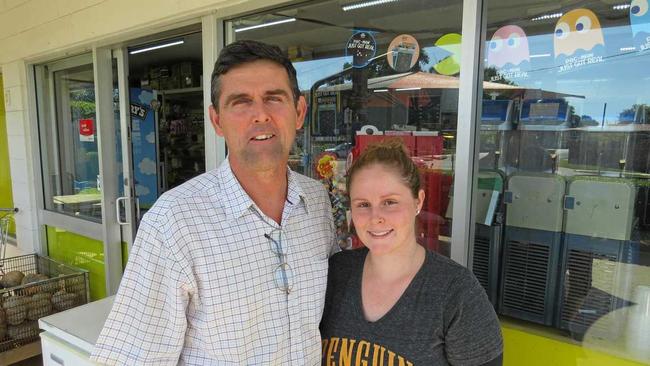 Chris Vella with daughter Rebecca.