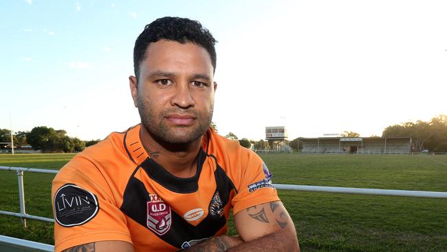 Southport Rugby League A grade captain Tu Whakatihi, who has returned to the Tigers after spending recent seasons at Burleigh.Picture Mike Batterham