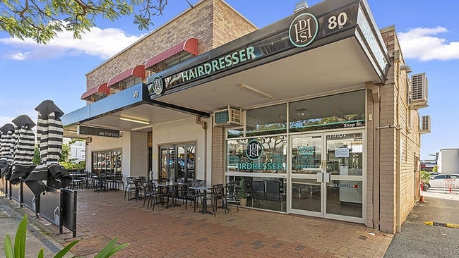 The site at 2/78-80 Middle St, Cleveland which is the former home of Dennis Swaney Hairdressers. Picture: Realcommercial.com.au