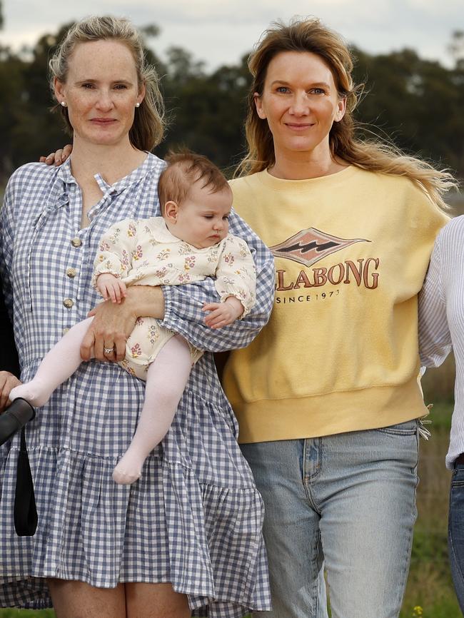 Gini Hall (right) had to wait weeks for a cardiologist to see her son. Picture: Jonathan Ng