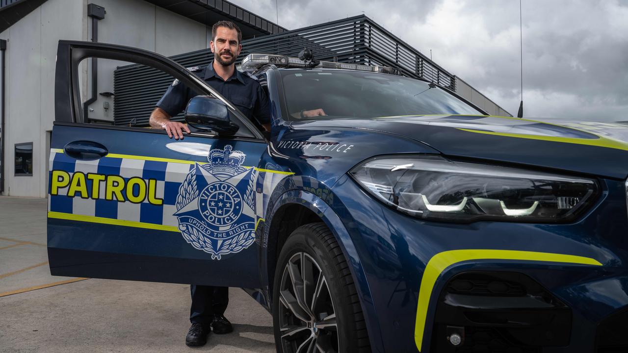 Senior Sergeant Damon Patralakis from Geelong Highway Patrol says fatal scenes can be very confronting for anyone who’s on the scene. Picture: Brad Fleet