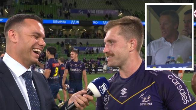 Cameron Munster was in fine form. Photo: Fox Sports