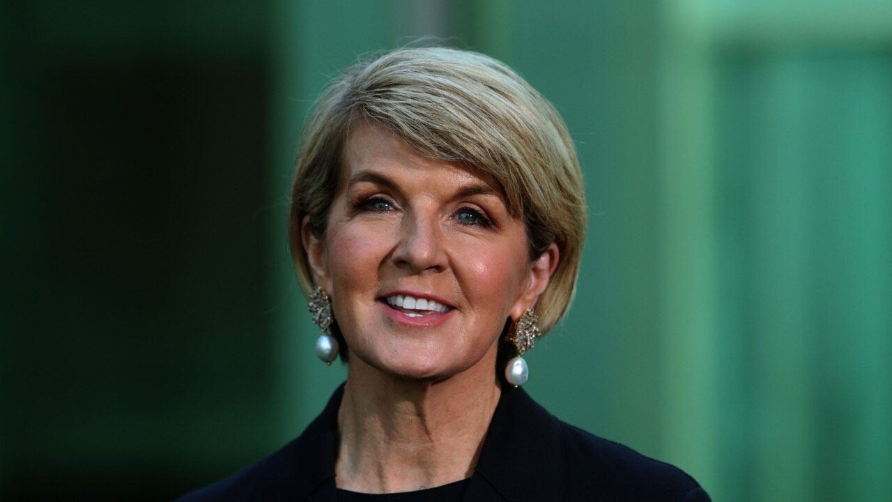 Julie Bishop’s Instagram post shows her smiling with then boyfriend ...