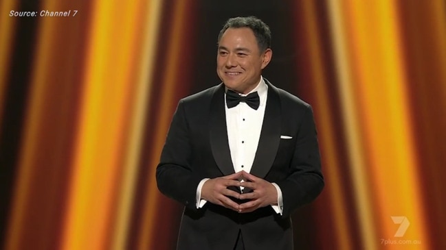 Sam Pang roasts everyone as he hosts the Logies