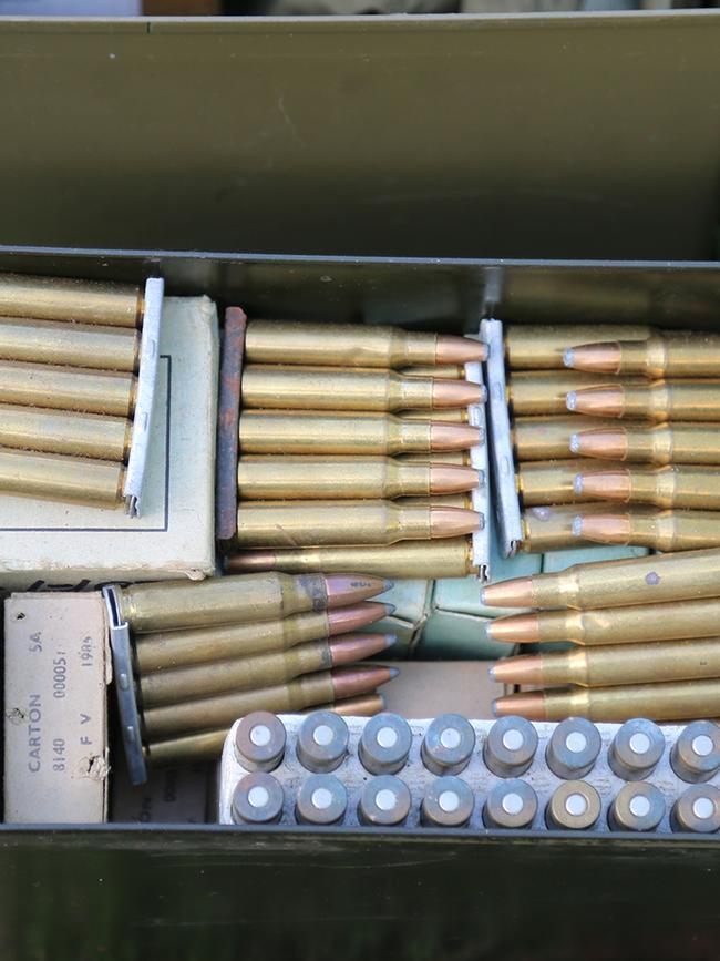 McKay’s alleged haul included 2000 rounds of ammunition.