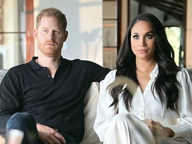 Harry and Meghan’s Netflix docuseries was long on blame and short on introspection. Picture: Supplied