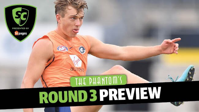 The Phantom's Round 3 SuperCoach preview