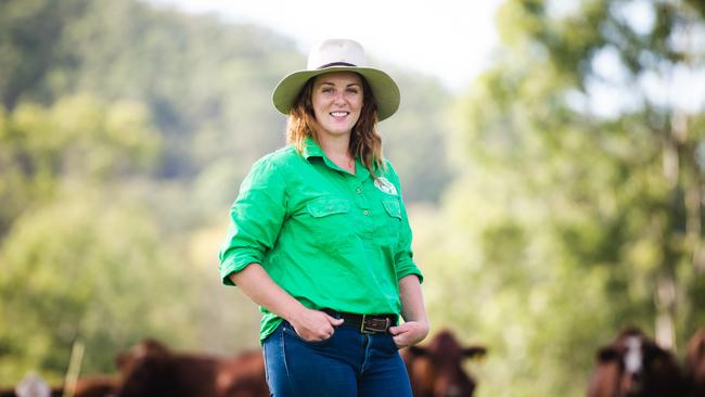 Co-founder of direct-to-consumer beef producer Our Cow Bianca Tarrant. Picture: Elise Derwin