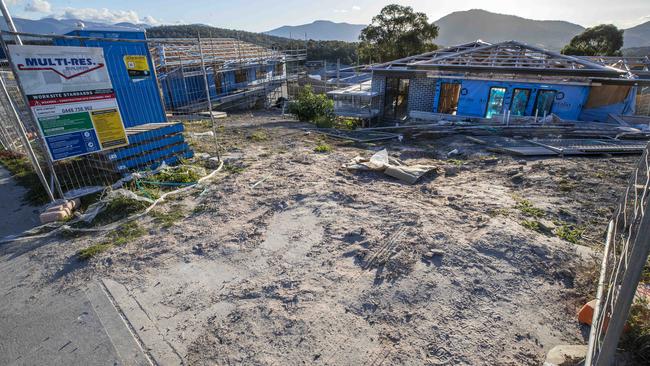 Multi-Res Builders site at Risdon Vale.