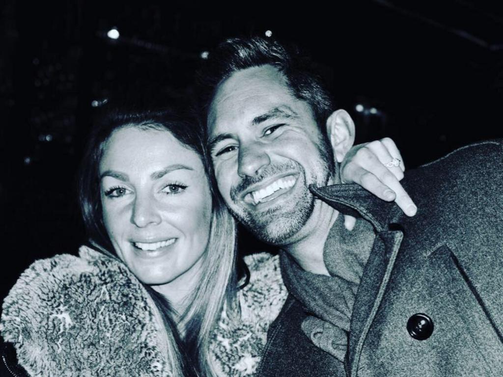 Barebods director Skye Pomponio and husband Brendan Pomponio, who was a former director. Image: Facebook