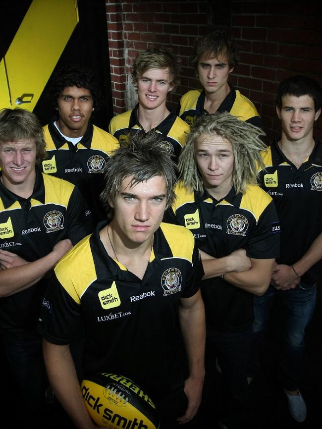 Richmond draftees at Punt Rd.