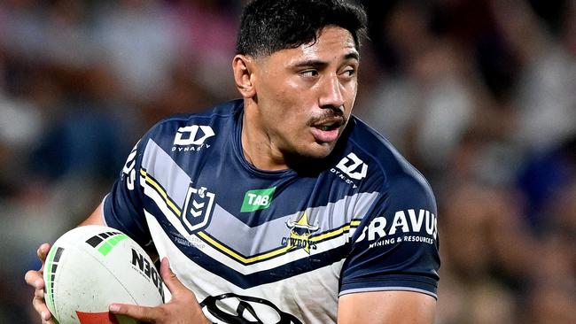 Jason Taumalolo of the Cowboys . (Photo by Bradley Kanaris/Getty Images)