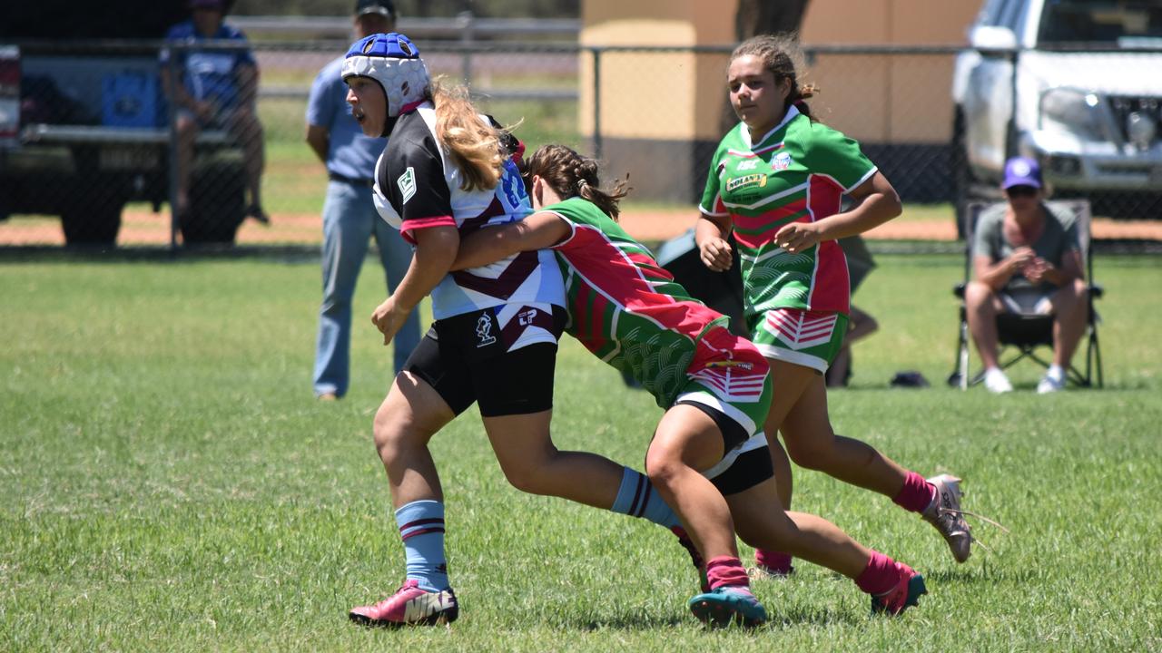 Western Ringers v Gatton/Valleys U17 girls. Adrian Vowles Cup 2020.