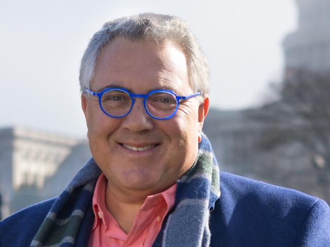 Joe Hockey, former Australian ambassador to the United States and author of the forthcoming book “Diplomatic,” poses for a portrait on Capitol Hill in Washington, D.C., March 18, 2022. (photo by Allison Shelley)