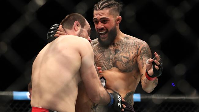 Tyson Pedro ended his fight early. He was keen to get home to his wife and motorcycle.