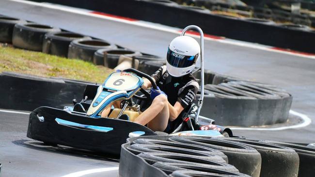 Coomera Waters kart racer Liam Hydes.