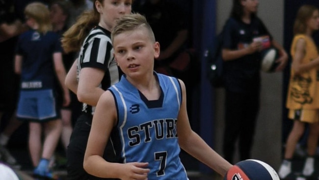 Lenny Mitchell is one of the leaders for the Sturt under-12 team. Picture: Supplied.