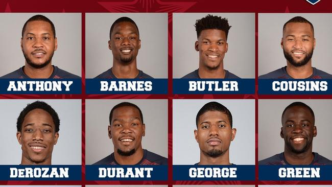 2016 usa best sale basketball roster