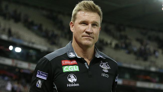 Collingwood coach Nathan Buckley. Picture: Michael Klein