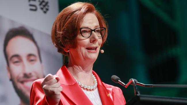 The famous mysogyny speech from former Prime Minister Julia Gillard started the rot. Picture: Justin Lloyd